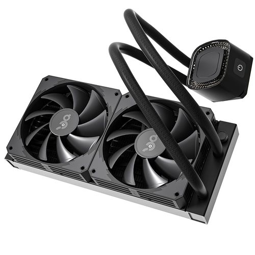 爱国者冰魄LP240深度评测：240 水冷规格够硬，白色主题颜值与散热兼得