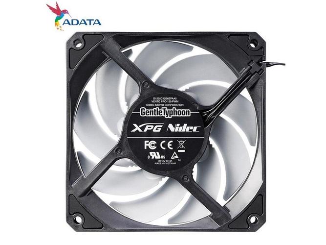 威刚 HURRICANE 炫彩飓风 120ARGB 评测：2000RPM 风冷机箱风扇，主打静音与ARGB氛围