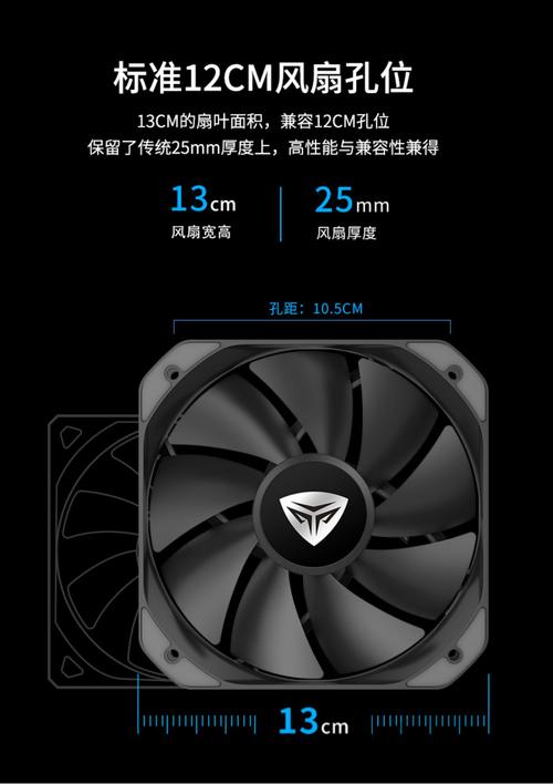 电脑内部风冷散热结构