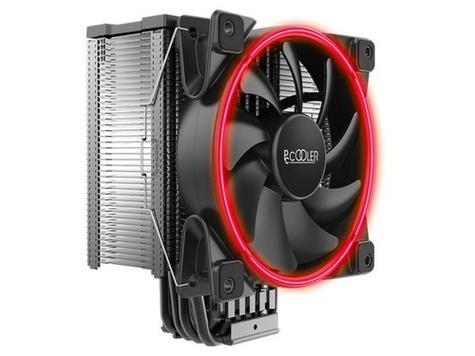 超频三GI-X6B V2 蓝光圈2011扣具版评测:5热管风冷,百元价位的均衡型散热选择