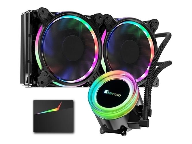 乔思伯TW2-240 幻彩版评测：ARGB双风扇加持，240冷排兼顾颜值与压制力