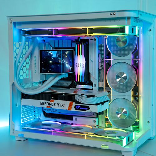 机箱散热与光效图片
