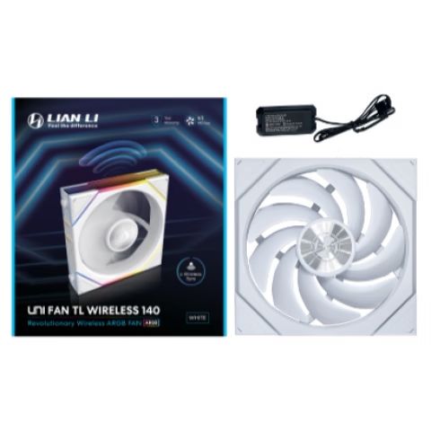 联力四代无线版TL140 白色正叶评测：103.9CFM 大风量与 FDB 轴承兼顾颜值和静音