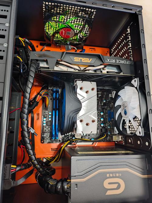 静音桌面电脑与散热风扇环境