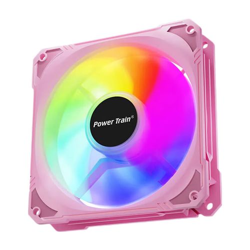 动力火车 凝冰炫彩风扇粉色评测：120mm ARGB 机箱风扇的高性价比装机选择
