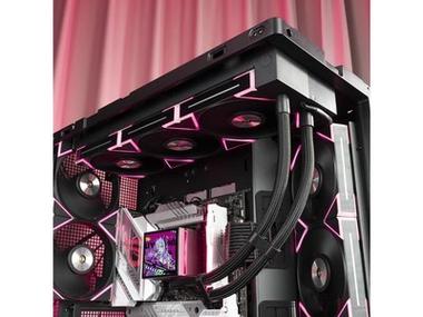 aigo 星璨S12 黑色正叶三联包评测:83.47CFM高风量与FDB轴承的均衡之选