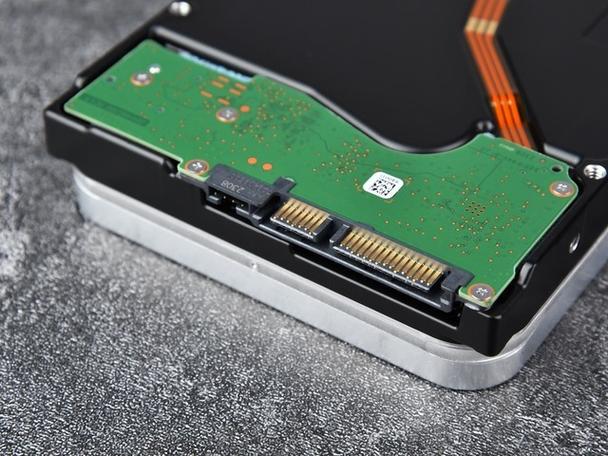 硬盘与科技设备细节