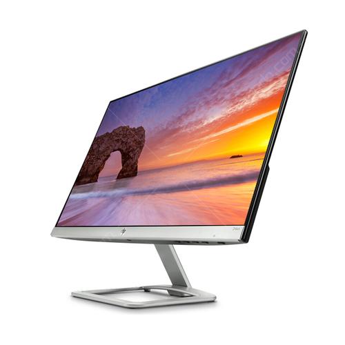 简洁办公桌面与显示器