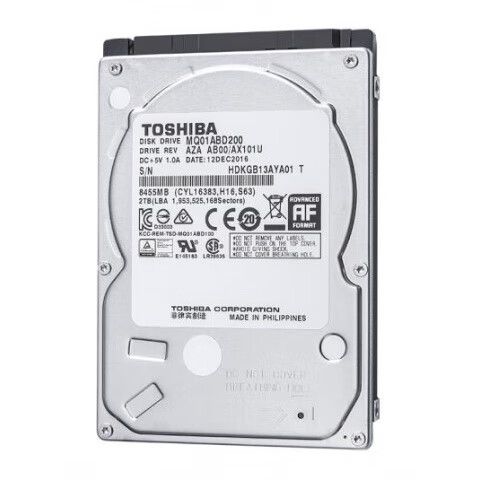 东芝 MQ04ABD200 2TB 5400转 SATA3 评测：大容量、低噪音、2.5英寸的稳健存储选择