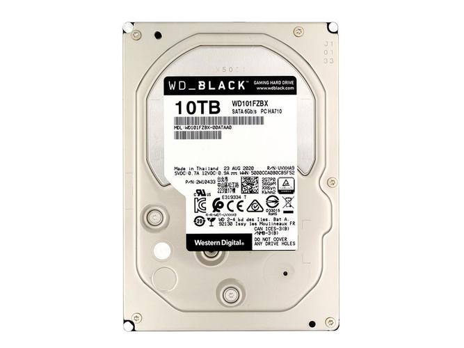 西部数据黑盘 10TB WD101FZBX 深度评测：7200转大容量机械盘的速度与稳定性