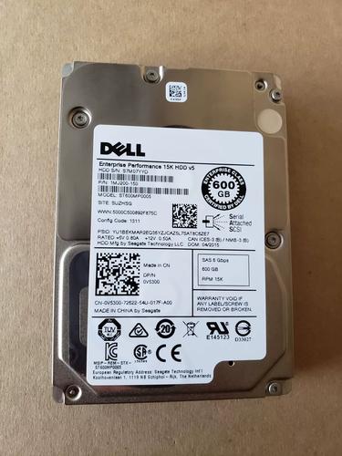 戴尔600G 600G 15K SAS 2.5英寸深度评测：服务器级SAS硬盘的稳定与高转速价值