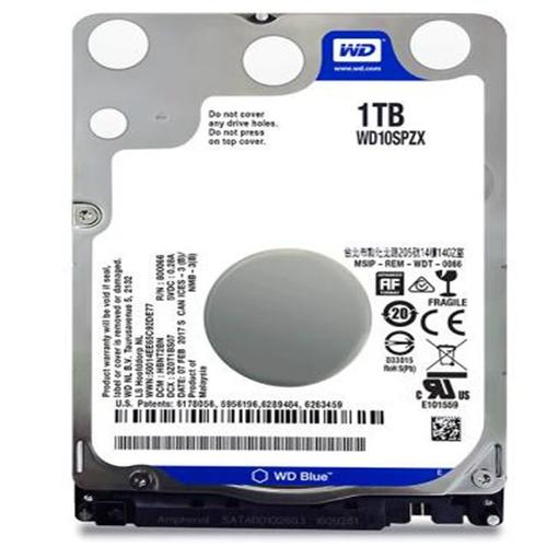 西部数据 WD10SPZX 1TB 蓝盘评测：5400转低噪大容量，笔记本升级的稳妥选择