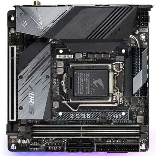 高性能电脑组件展示