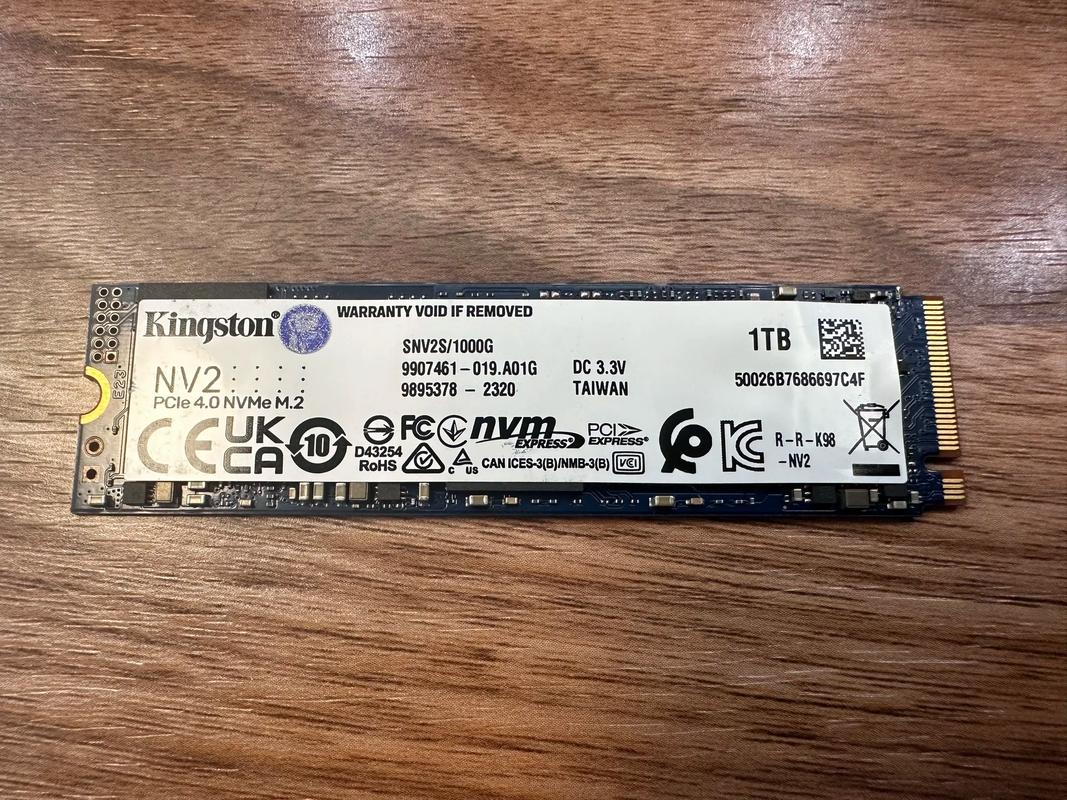 金士顿NV2 NVMe 1TB深度评测:3500MB/s入门级PCIe 4.0的性价比之选