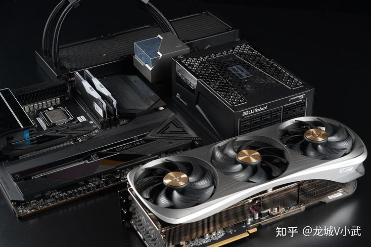 电脑散热系统与风扇特写