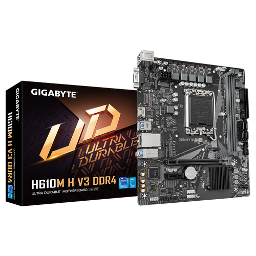 技嘉H610M H V3 DDR4评测：入门LGA 1700平台的高性价比Micro ATX主板