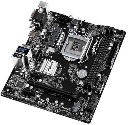 华擎H310CM-HDV/M.2评测:百元级办公主板的M.2与稳定性优势