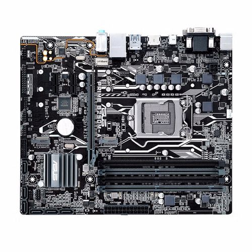 电脑主板接口与芯片特写