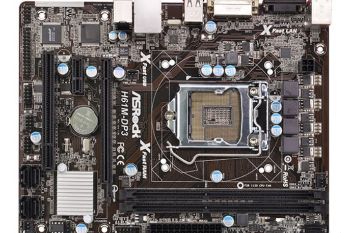 华擎H61M-DP3评测:LGA1155老平台的实用派主板,双显输出与千兆网卡是亮点