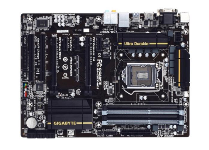 主板与芯片组的近景特写