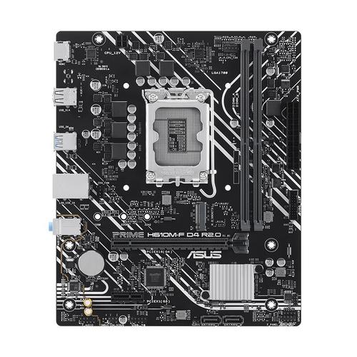 华硕PRIME H610M-F D4 R2.0深度评测：入门LGA 1700平台的实用型DDR4主板