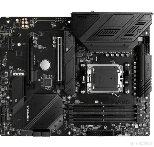 科技感主板细节与电路板特写