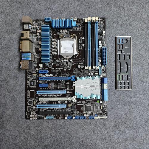 电脑内部硬件与主板扩展示意