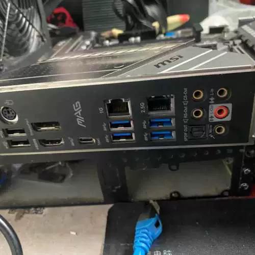 电脑硬件散热与风扇特写