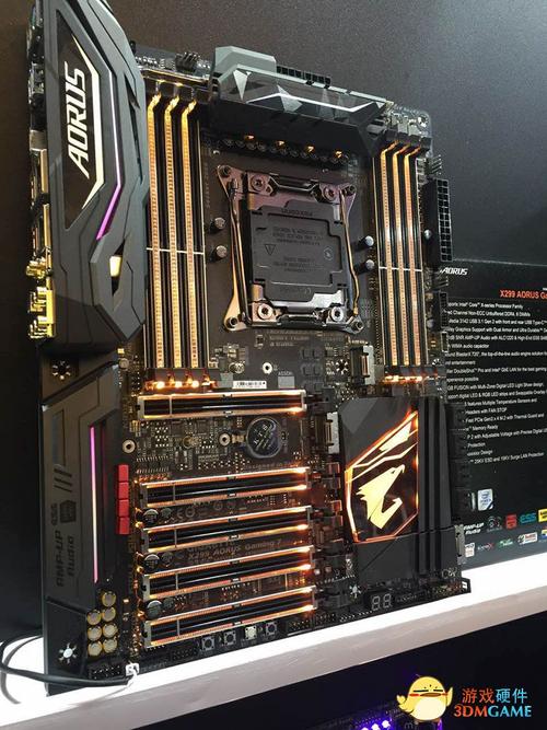 高性能电脑内部与性能测试氛围