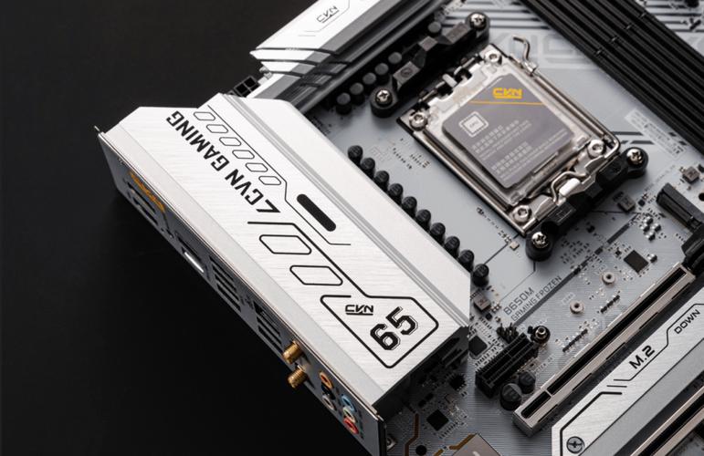 科技感主板与电路板细节