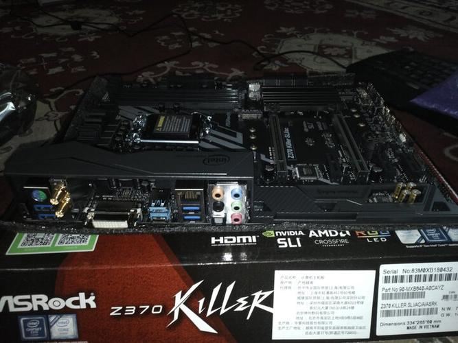 芯片与电路板特写