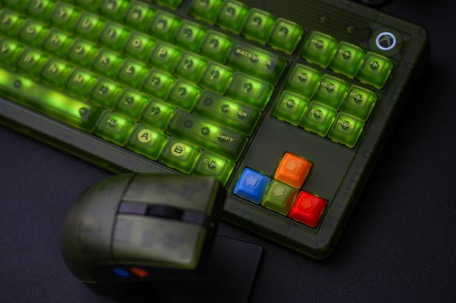 赤灵3020 绿色键鼠套装评测：99元入门价位，基础够用更重实用性