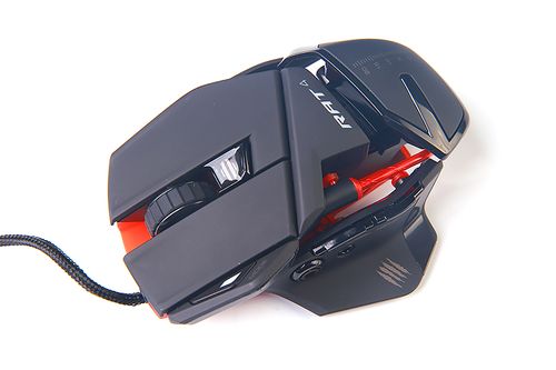 Mad Catz RAT4+ 评测：7200dpi 竞技鼠标，右手人体工学与1000Hz回报率兼顾