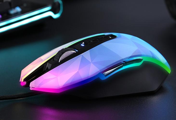 达尔优EM925 PRO游戏鼠标（蓝钻版）评测：10800DPI与子弹夹配重带来的竞技手感