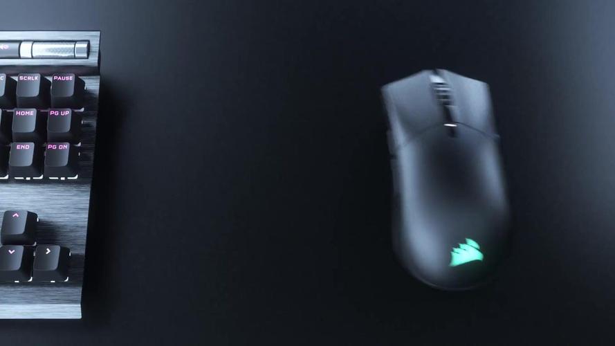 电竞桌面与外设氛围图