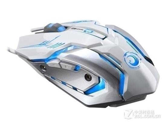 彩虹鸟预言者A6有线鼠标评测:49元激光有线鼠标,4档DPI与炫彩灯效是否值得买