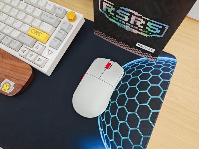 电脑屏幕前的游戏操作场景