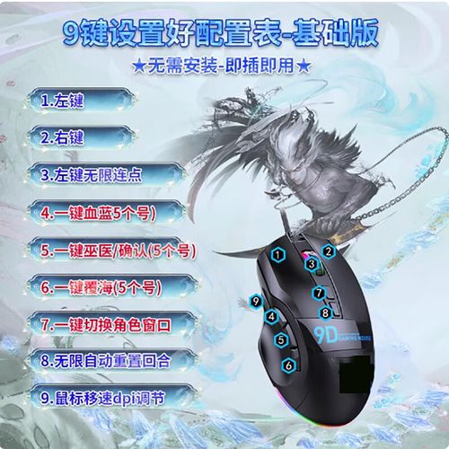 掌握者9键自定义鼠标白色评测：9键可编程与人体工学手感的入门之选