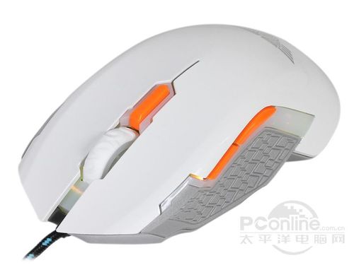 新贵猎鲨豹8000 MS-508游戏鼠标评测:4000DPI四档切换,百元内的竞技入门选择