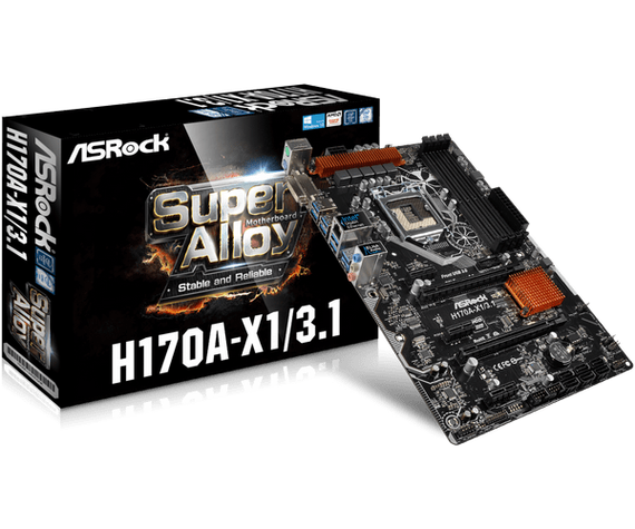 华擎 H170A-X1/3.1 深度评测：H170 平台里的接口派主板，扩展与性价比兼顾