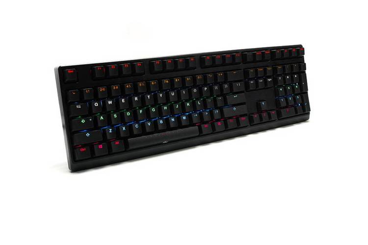 键盘外观与桌面办公场景