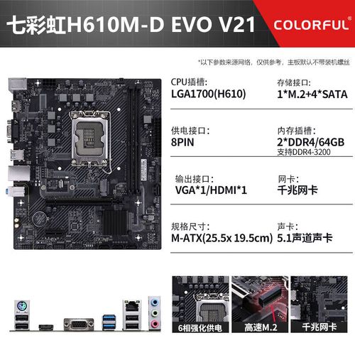 电脑主板细节特写