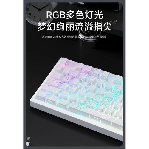 Mechanical keyboard switch close-up