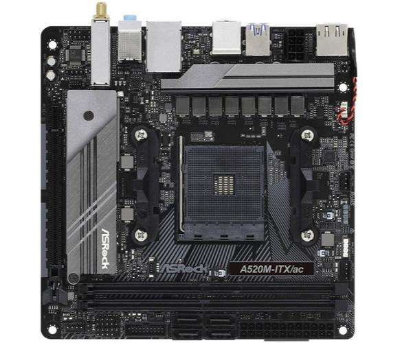 华擎A520M-ITX/ac深度评测：Mini-ITX小板中的性能怪兽