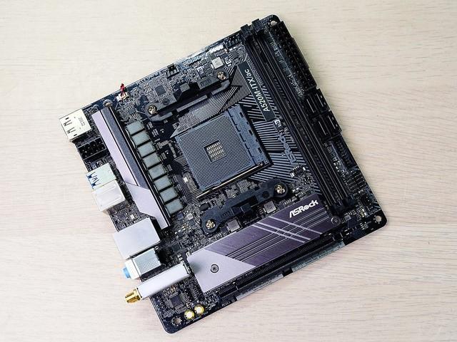 Motherboard chipset close-up