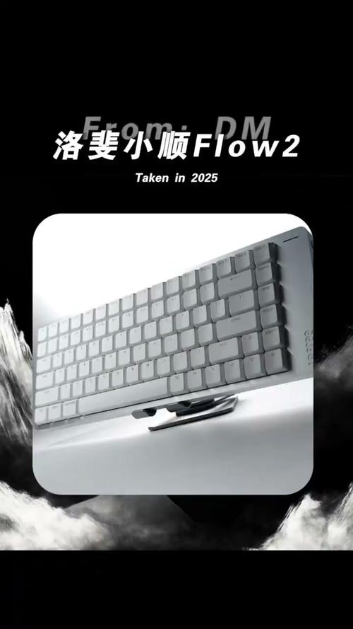 洛斐小顺FLOW2银色机械键盘深度评测:超矮凯华轴与多模连接的完美结合