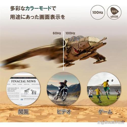 办公桌面显示器近距离视图