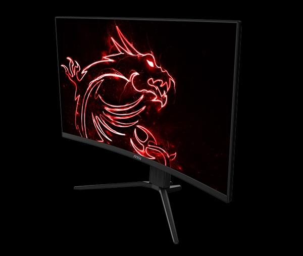 Ultrawide monitor in intense gaming session