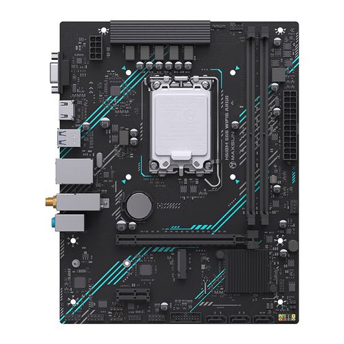 Intel H610 chipset motherboard layout