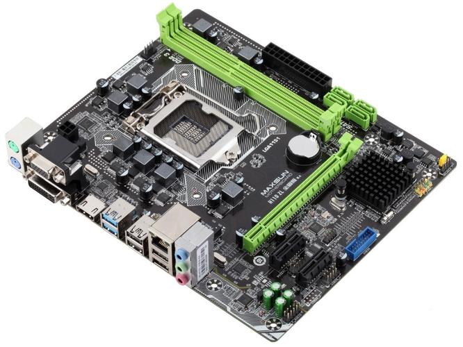 主板PCB雾黑设计与散热片